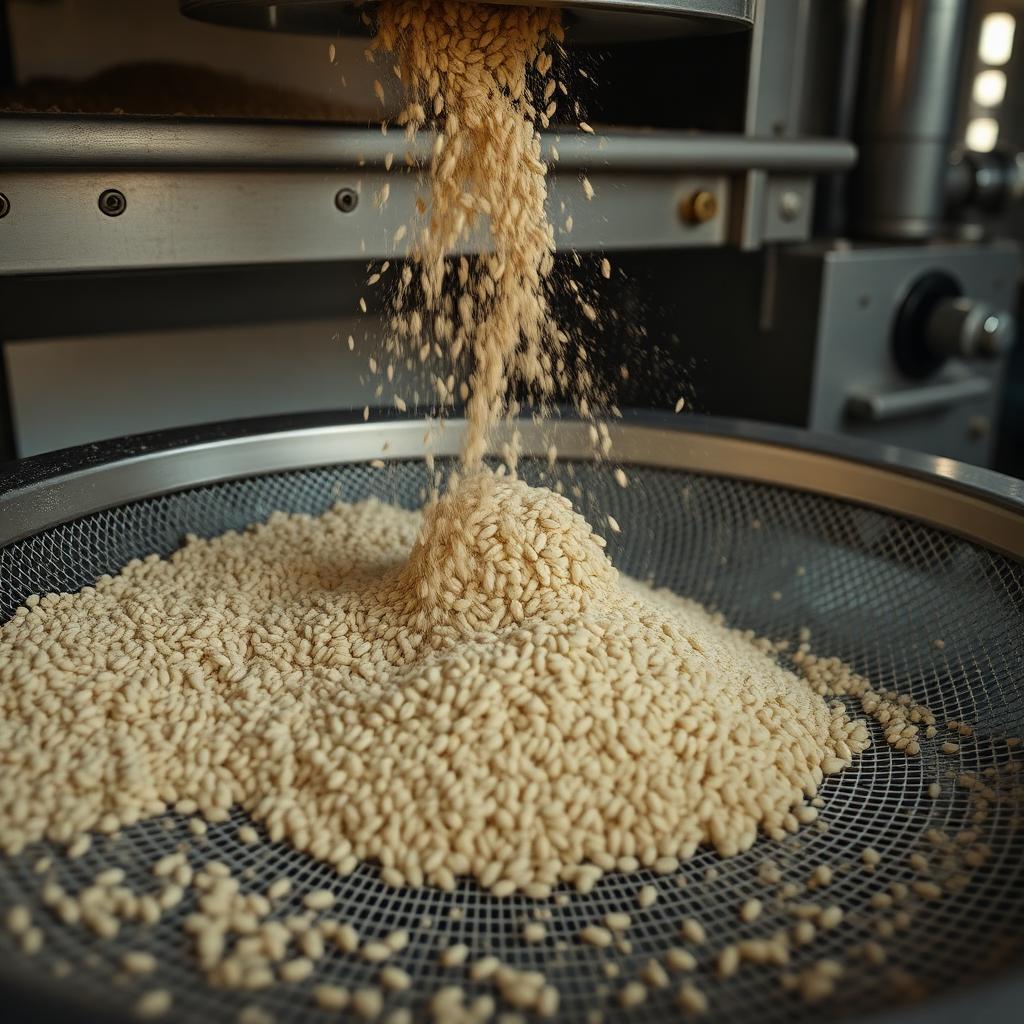 Cleaning the Wheat